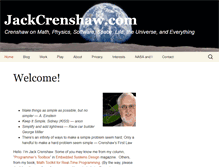 Tablet Screenshot of jackcrenshaw.com